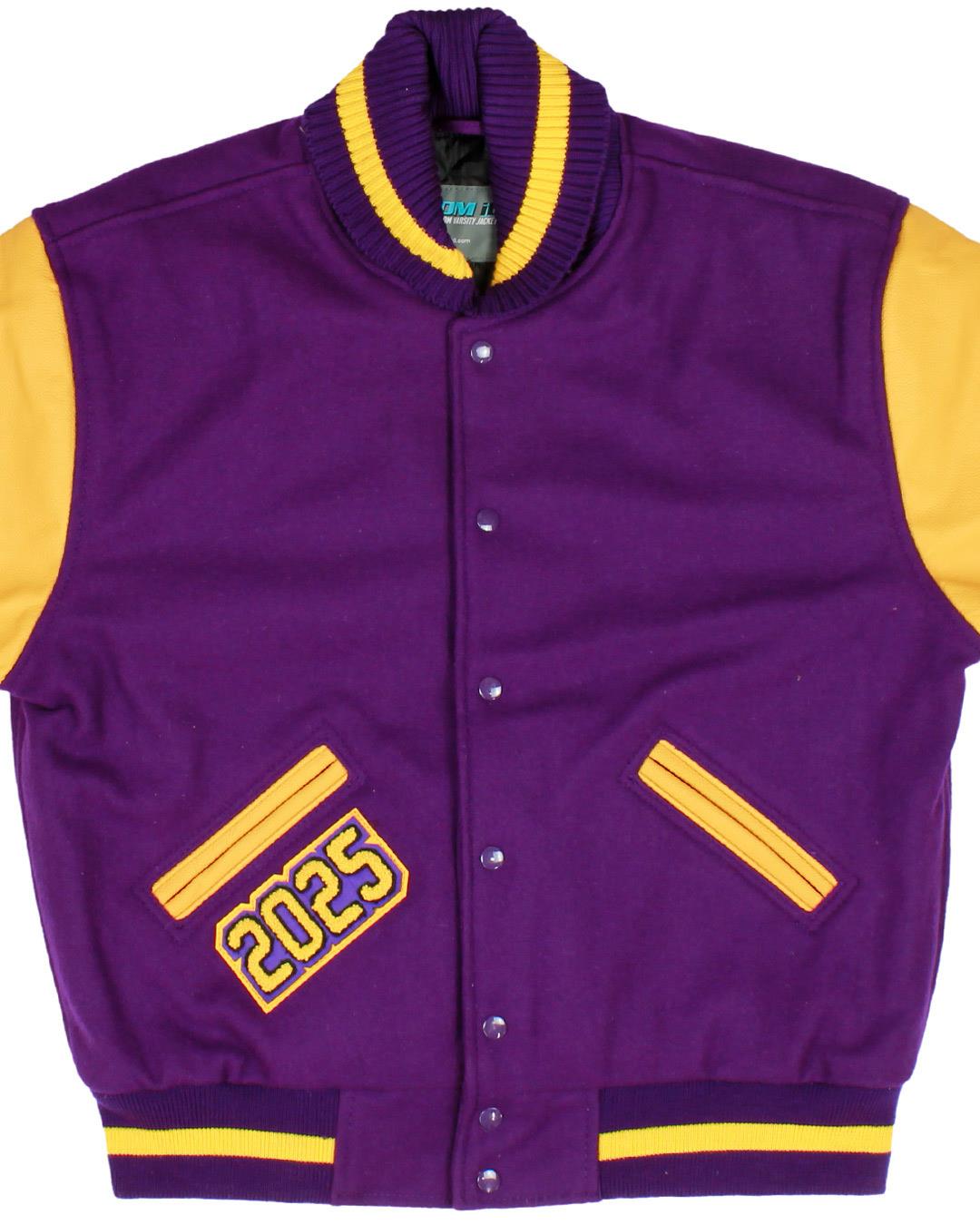 Baker High School Letterman Jacket, Baker City OR - Front 2