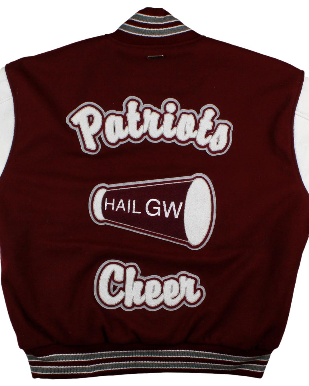 George Washington High School Letterman, Charleston, WV - Back