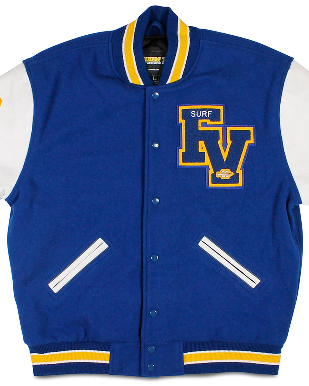 Fountain Valley High School Letterman Jacket, Fountain Valley CA - Front