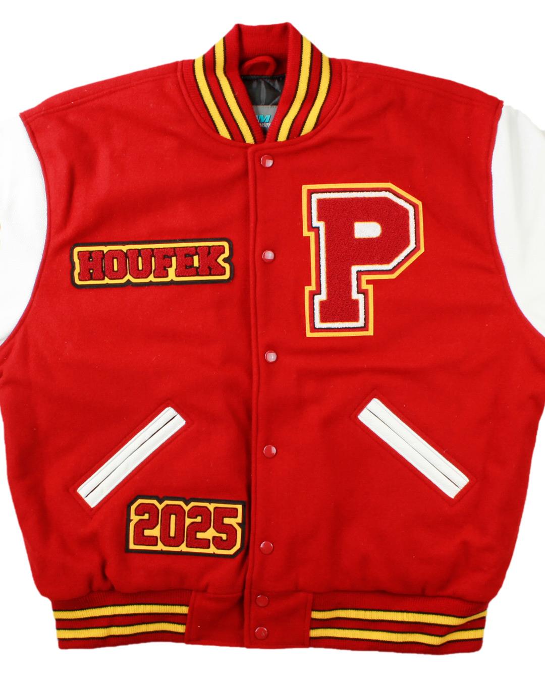 Prairie High School Falcons Varsity Jacket, Vancouver, WA - Front