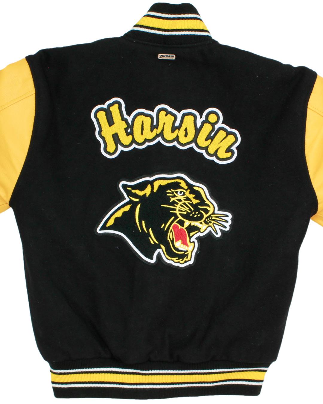 Carroll County High School Panthers Varsity Jacket, Carrollton, KY - Back