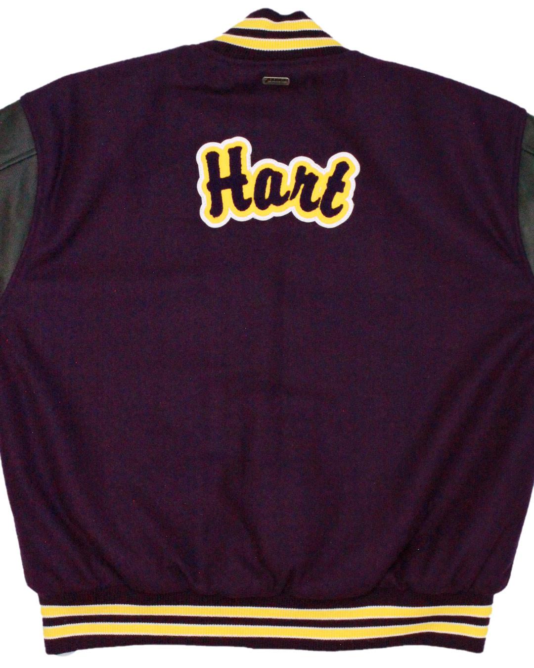 Lathrop  High School Malemutes Letterman Jacket, Fairbanks, AK - Back 