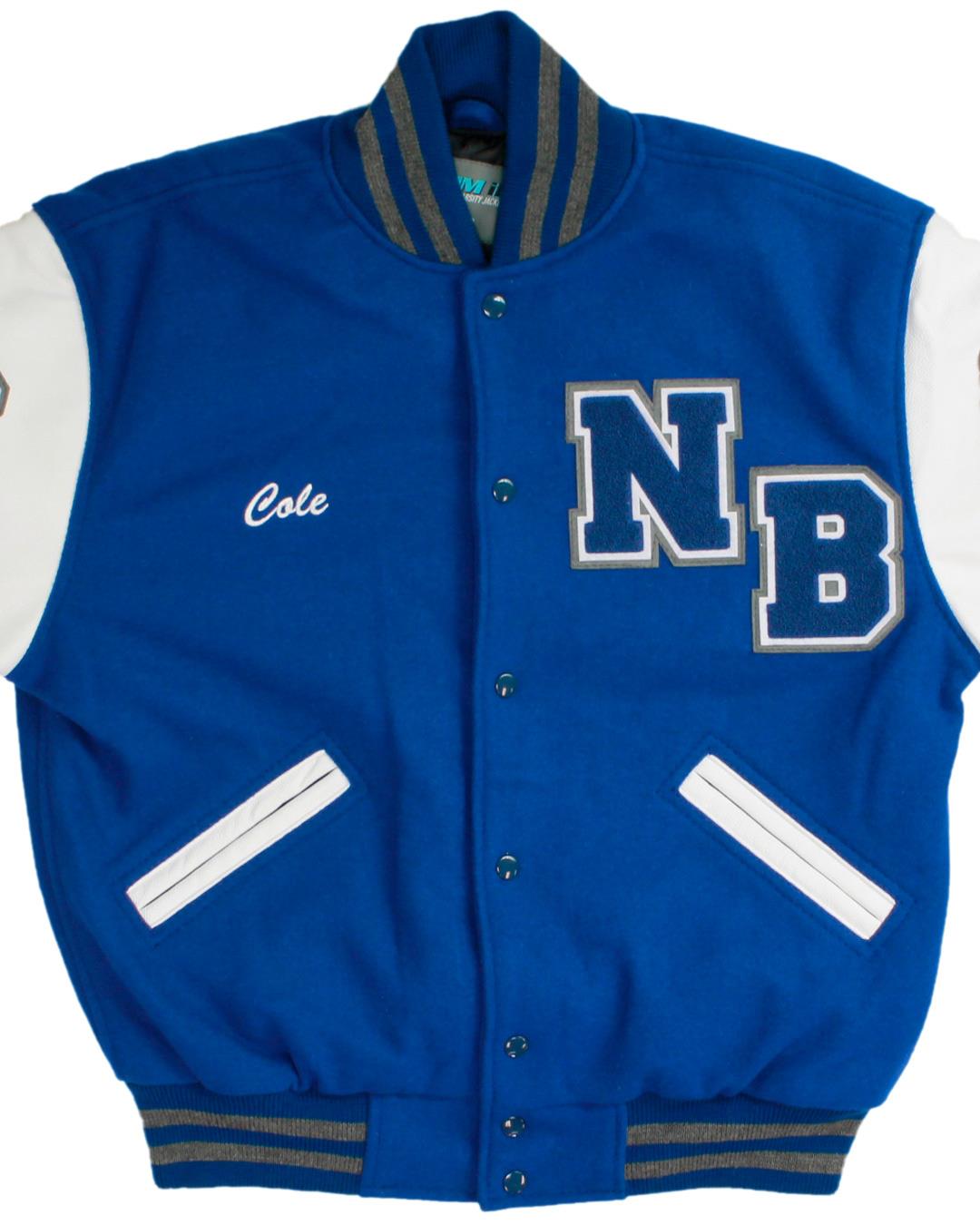 Northern Burlington High School Varsity Jacket, Columbus, NJ - Front