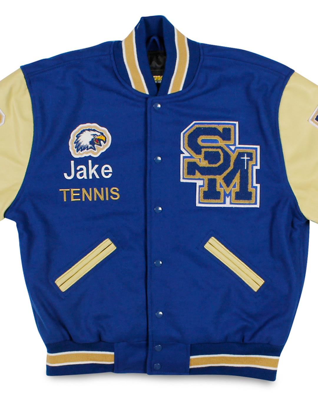 Santa Margarita Catholic High School Varsity Jacket, Rancho Santa Margarita CA - Front