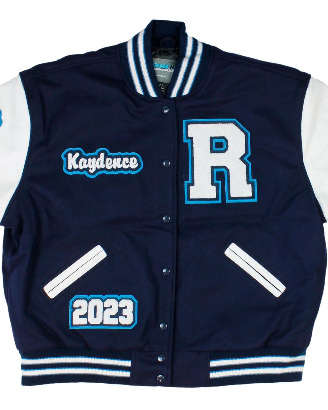 Mount Rainier High School Letterman Jacket, Des Moines, WA - Front