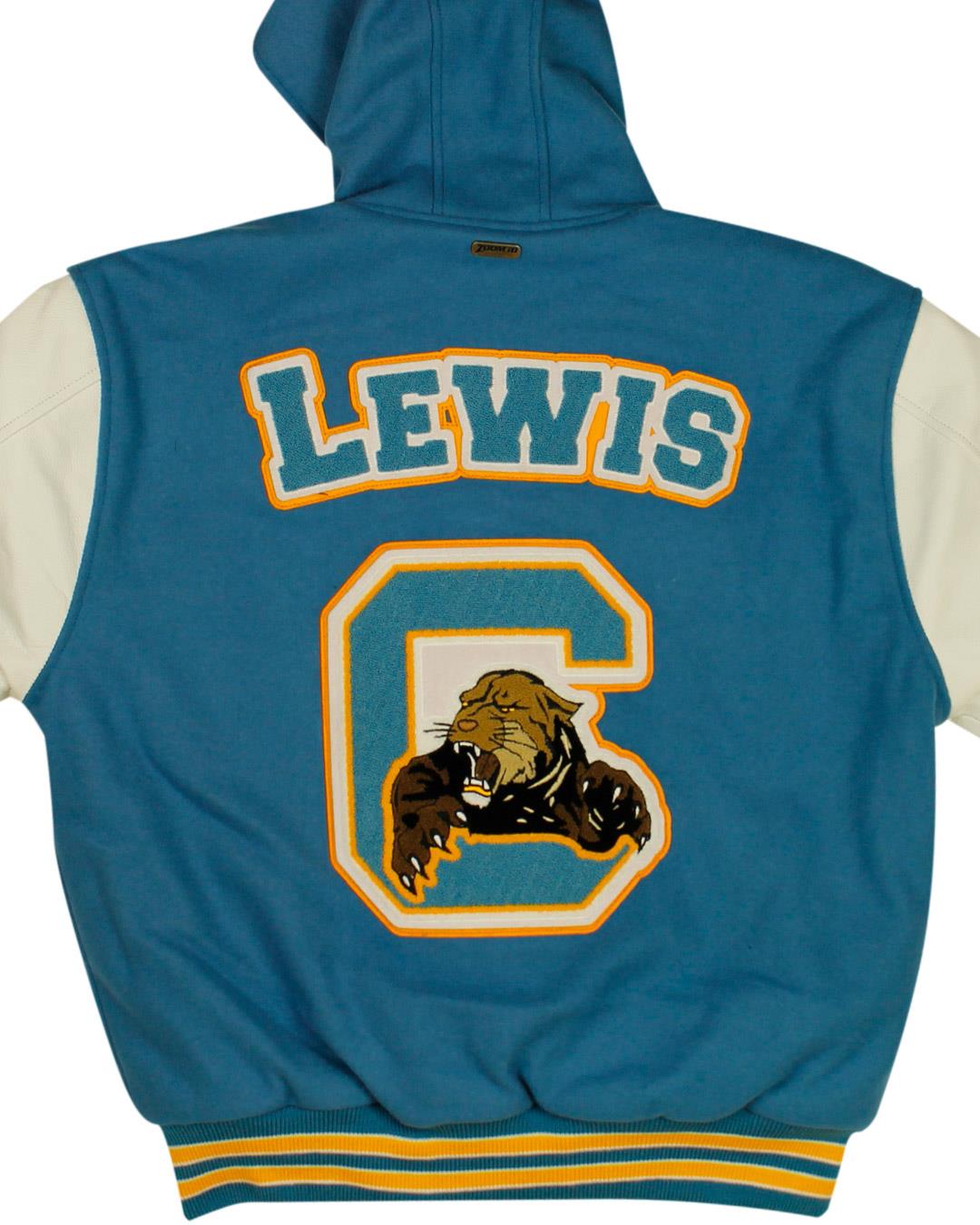 Center High School Letterman Jacket, Antelope CA - Back