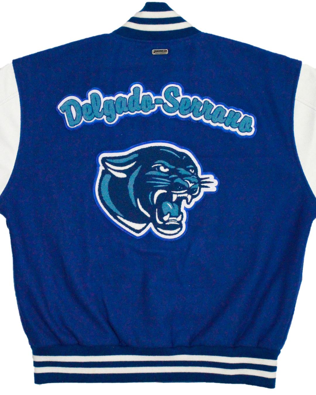 Somerset High School Panthers Letterman Jacket, Pembroke Pines, FL - Back