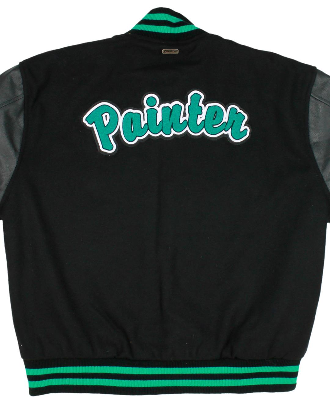 West Johnston High School Letterman Jacket, Benson, NC - Back