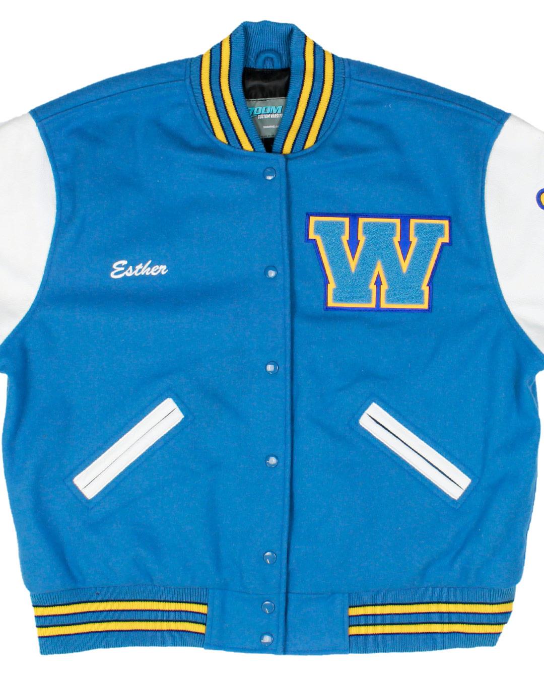 Walnut High School Letterman Jacket, Walnut, CA - Front