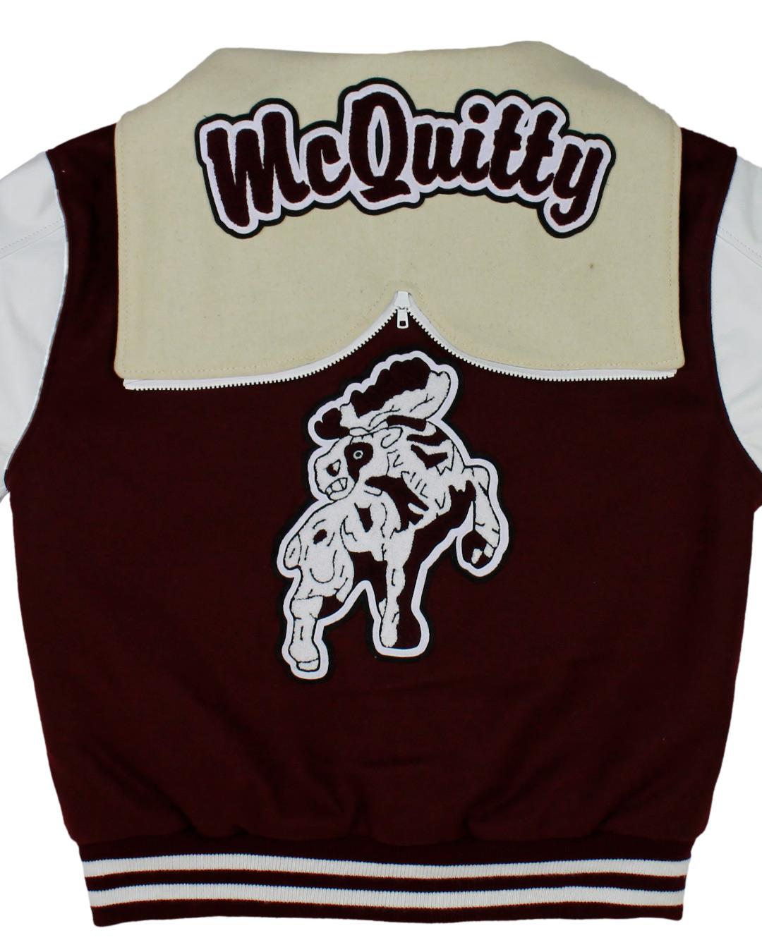 Alamosa High School Letter Jacket, Alamosa CO - Back