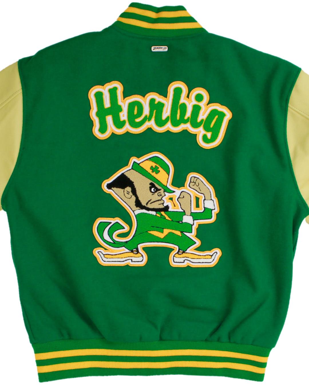 Kennedy High School Fighting Irish Letterman, La Palma, CA - Back