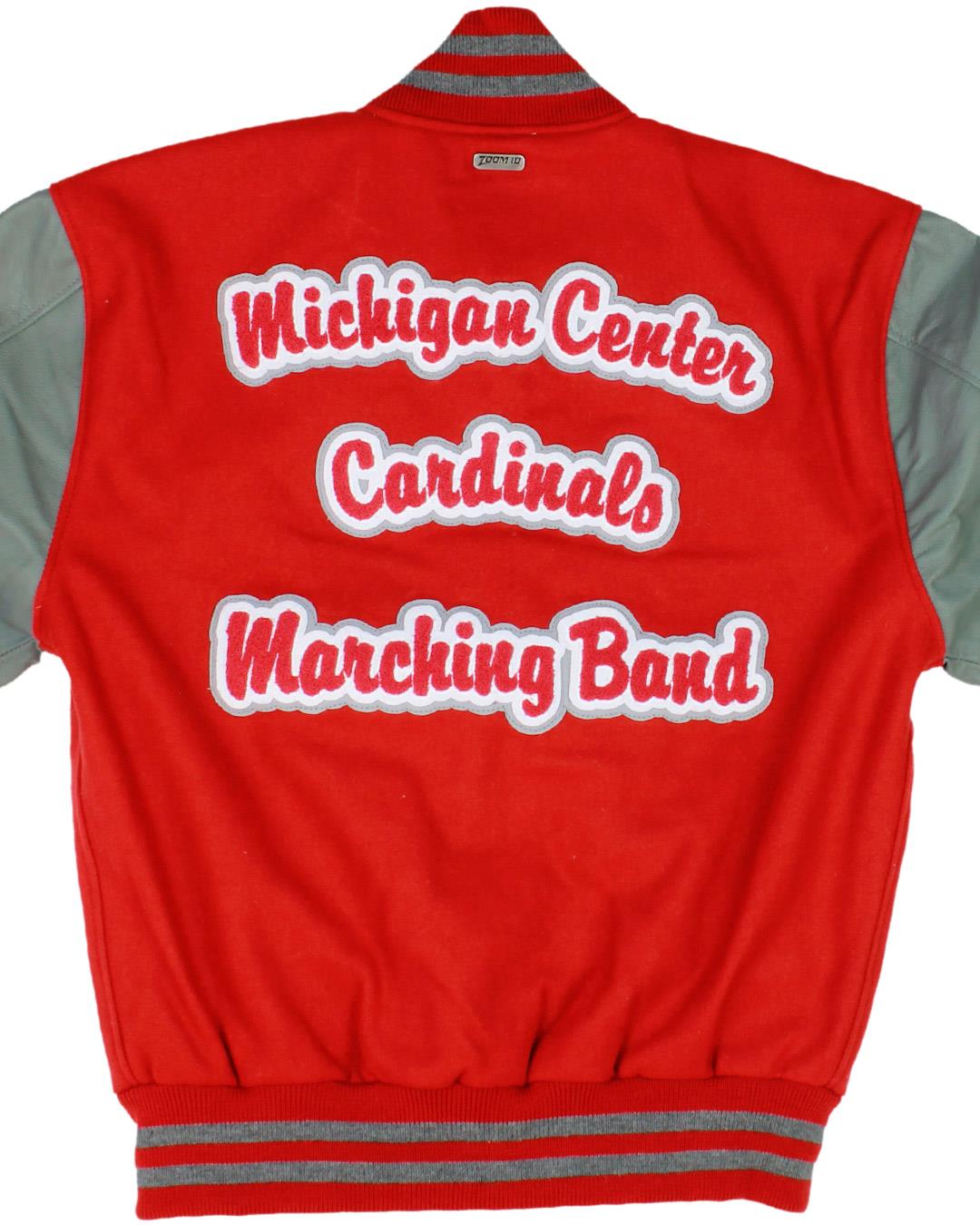 Michigan Center High School Letterman Jacket, Michigan Center, MI - Back