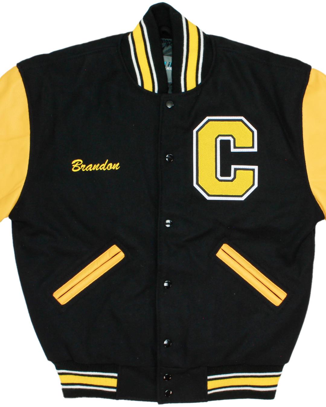Carroll County High School Panthers Letter Jacket, Carrollton, KY - Front
