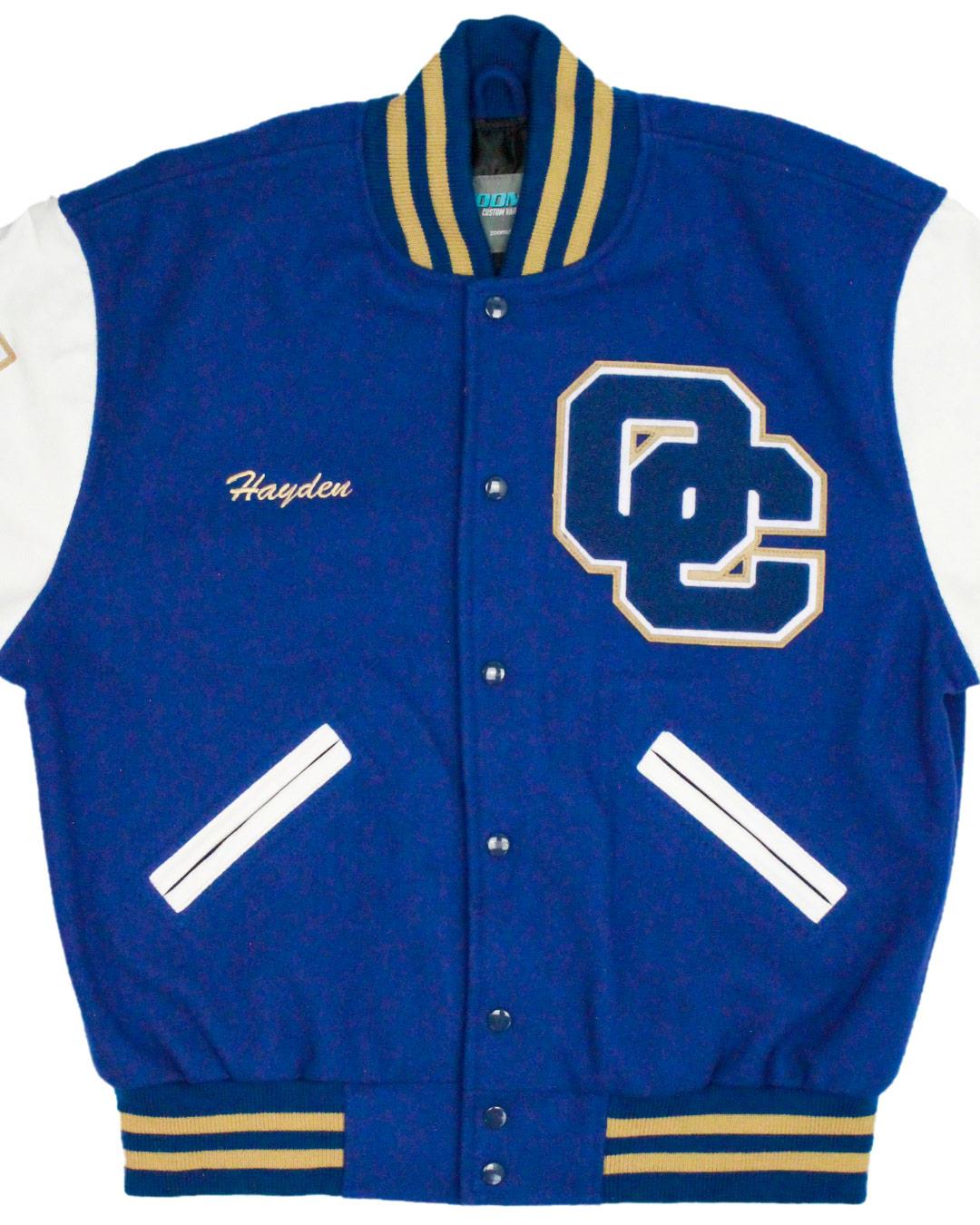 Sandra Day O'Connor High School Eagles Letterman Jacket, Phoenix, AZ - Front