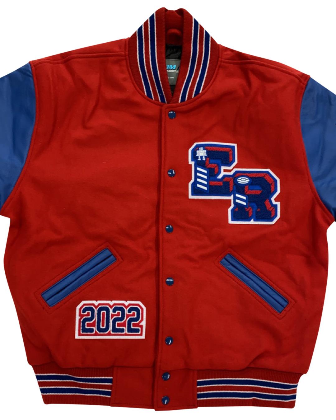 East Rankin Academy Letterman Jacket, Pelahatchie MS - Front