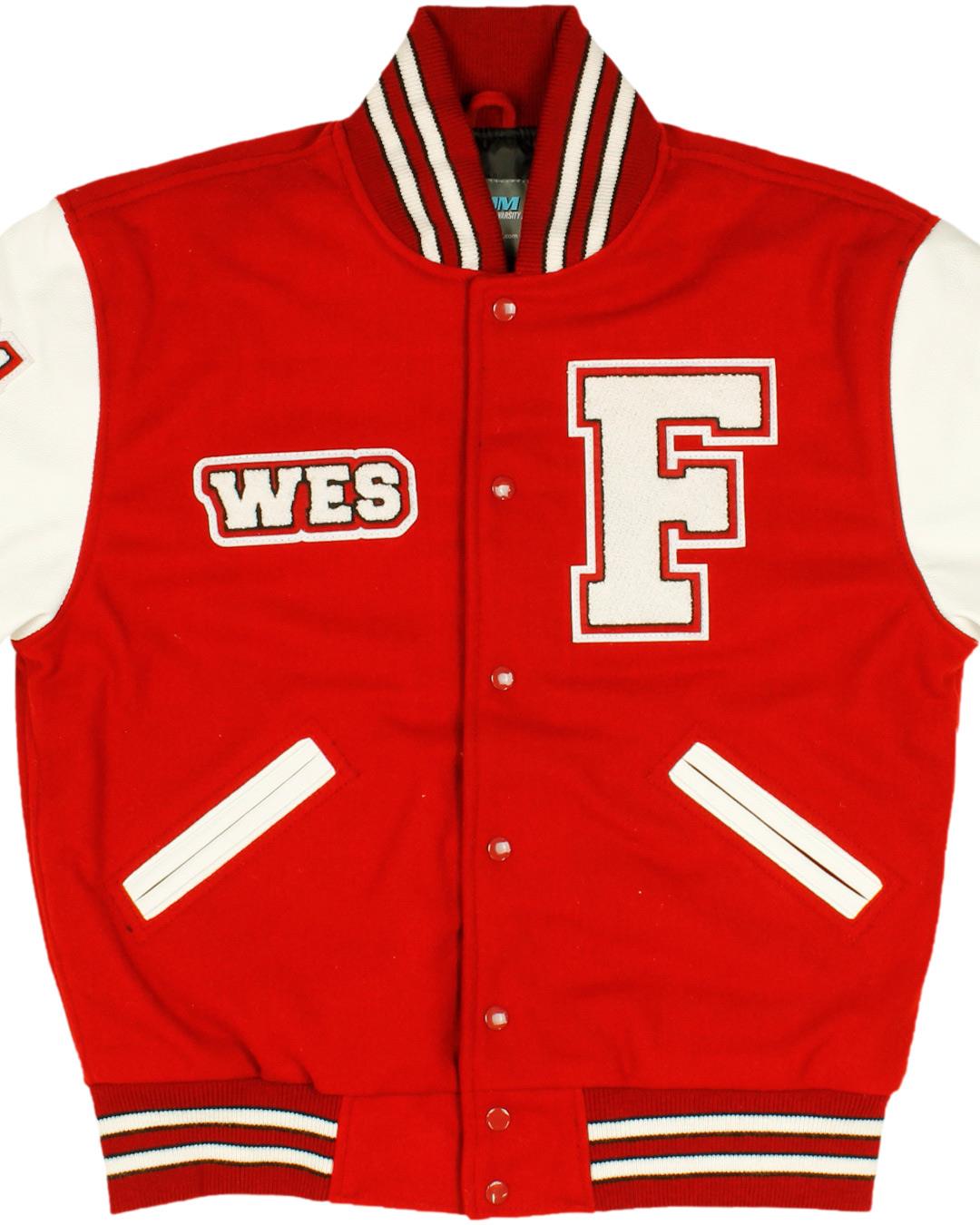Ferndale High School Letter Jacket, Ferndale CA - Front