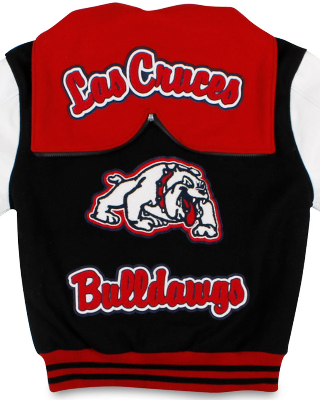 Las Cruces High School Letterman Jacket, Las Cruces NM - Back