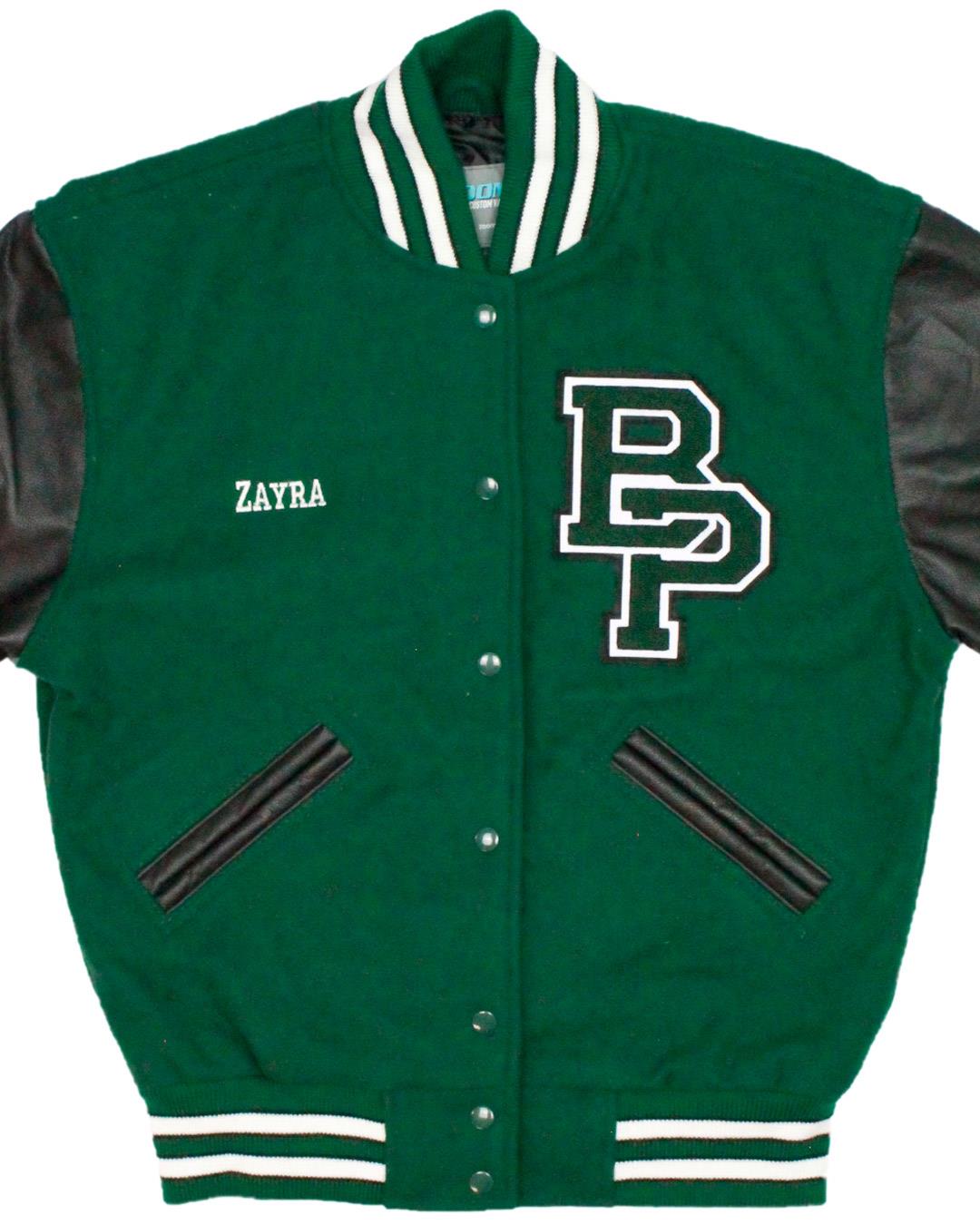 Buena Park High School Coyotes Letterman Jacket, Buena Park, CA - Front