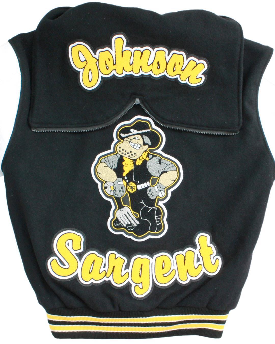 Sargent High School Farmers Varsity Jacket, Monte Vista, CO  - Back