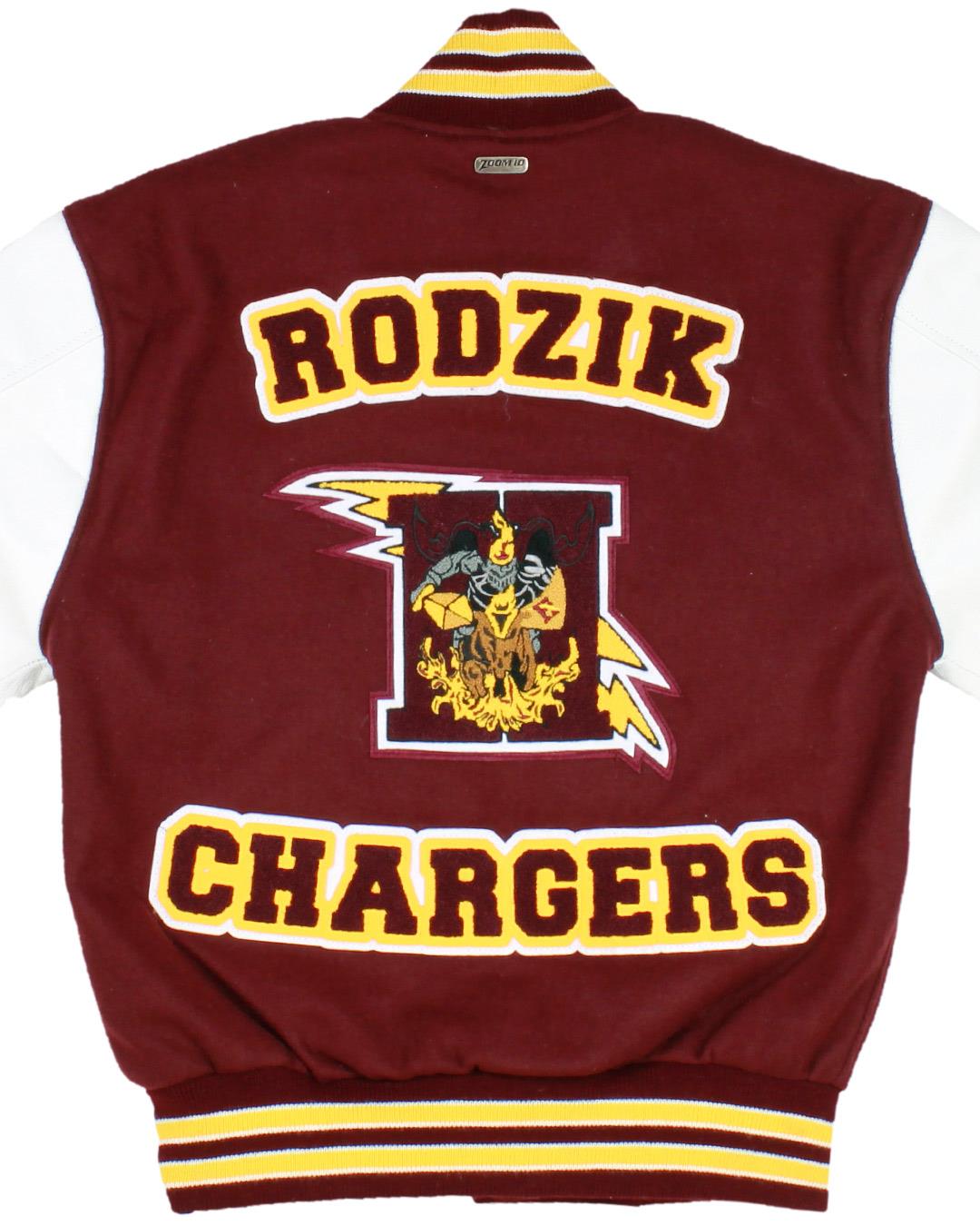 Hallandale High School Letterman Jacket, Hallandale, FL - Back