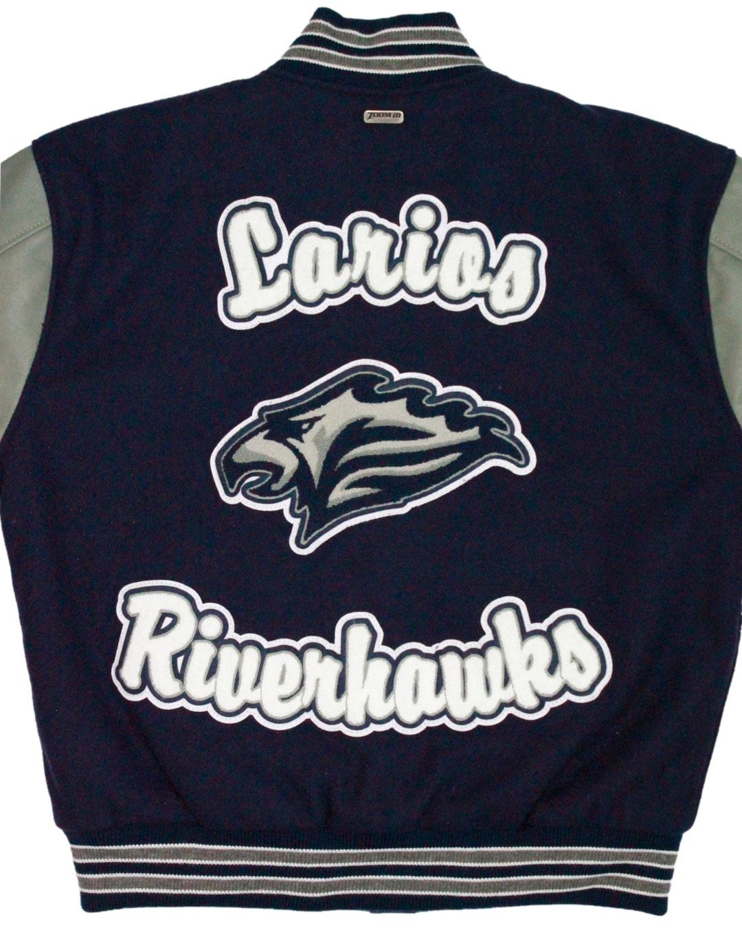 Cape Coral High School Seahawks Letterman Jacket, Cape Coral, FL - Back