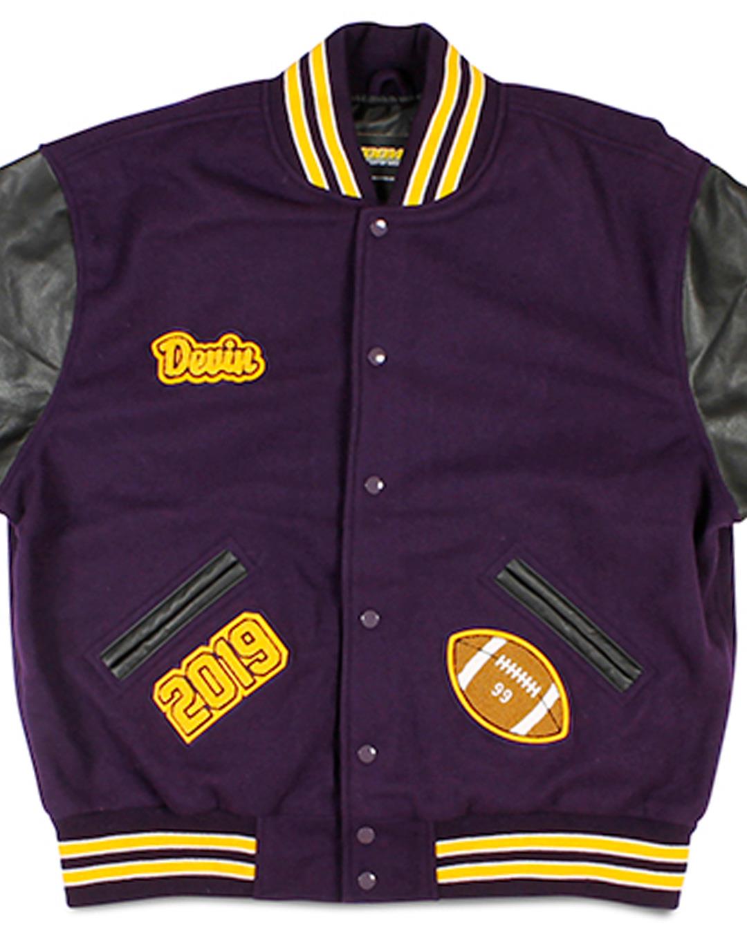 Hanford High School Letterman Jacket, Richland WA - Front