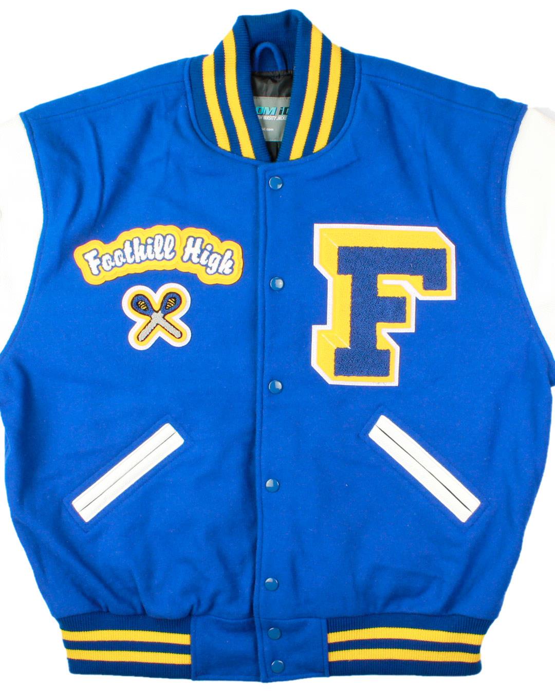 Foothill High School Letterman, Pleasanton, CA - Front