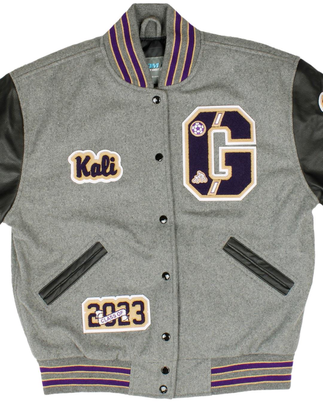 Goldendale High School Timberwolves Letterman Jacket, Goldendale WA - Front