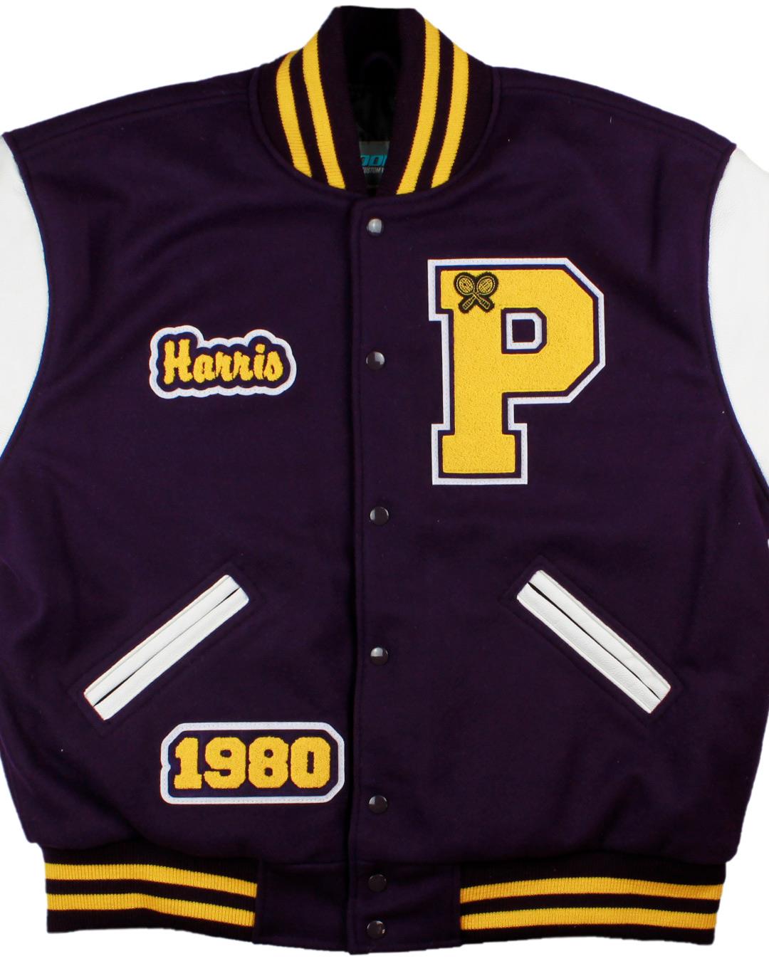 Puyallup High School Vikings Letter Jacket, Puyallup, WA - Front