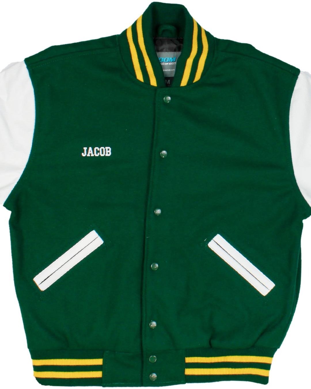 Rio Americano High School Letterman Jacket - Sacramento CA - Front