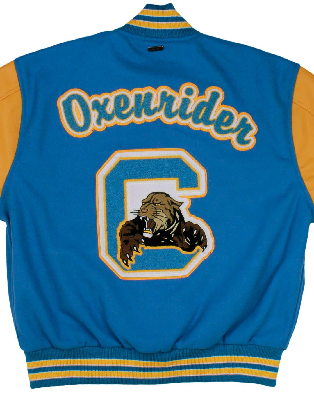 Center High School Letterman Jacket, Antelope CA - Back 2