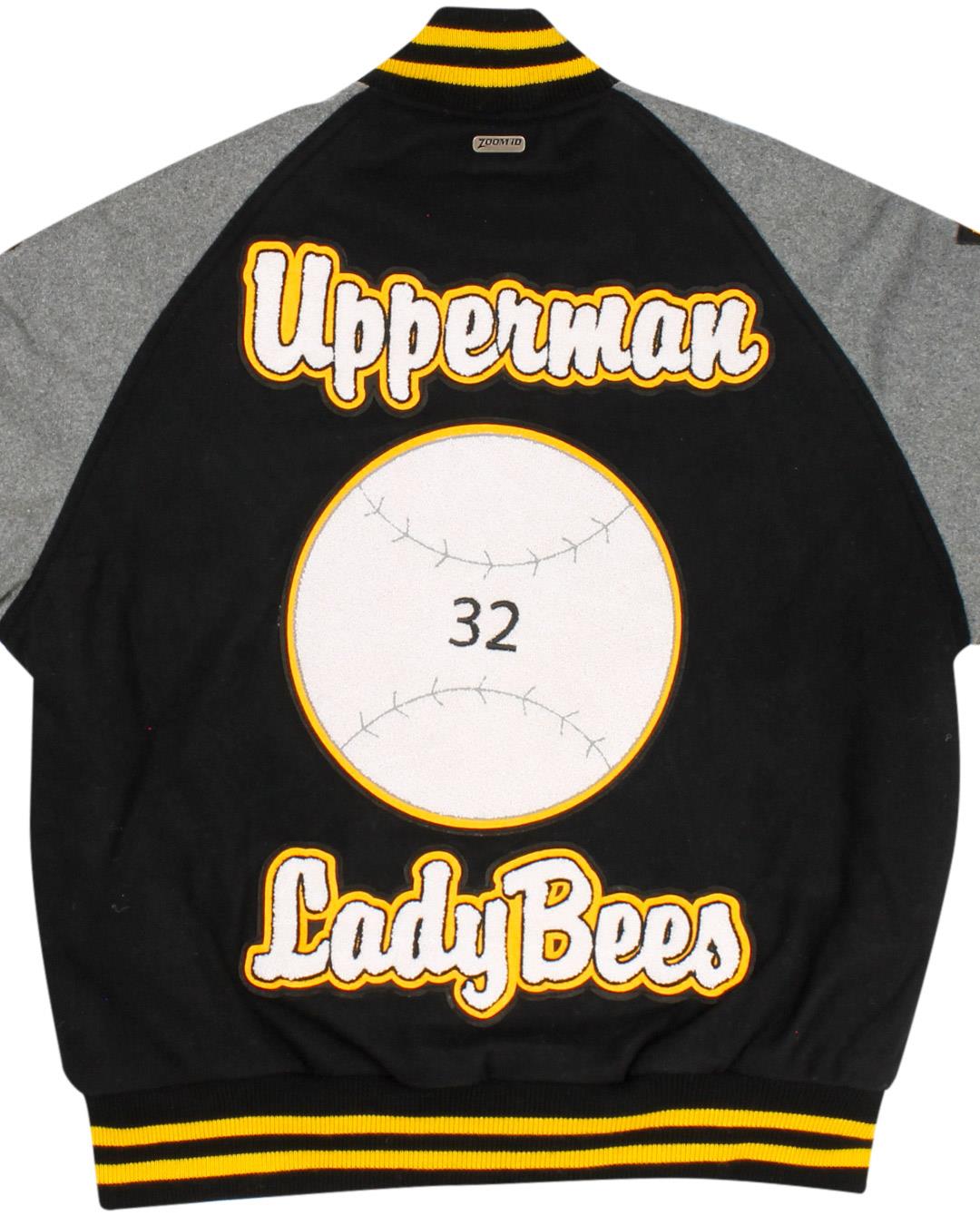 Upperman High School Letterman Jacket, Upperman TN - Back