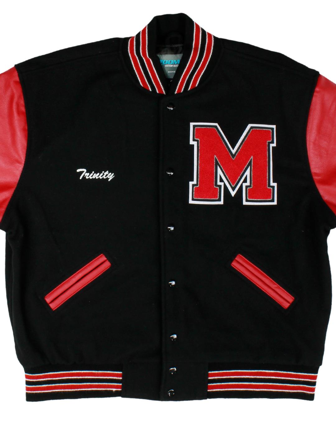 Goose Creek Memorial High School Letterman Jacket, Baytown, TX - Front