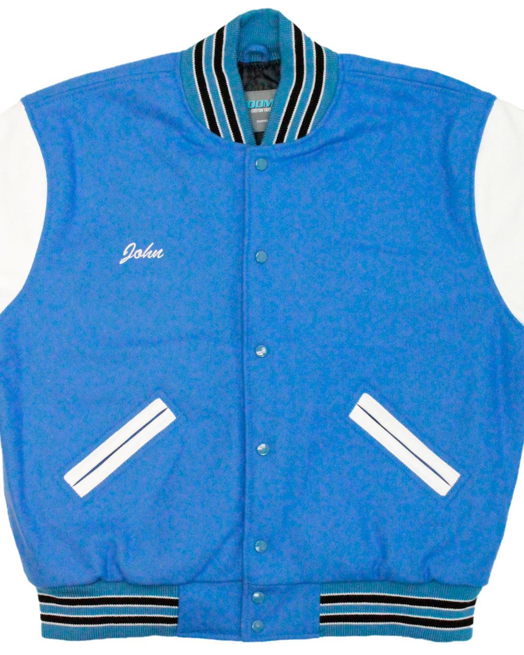 Chugiak High School Mustangs Letterman Jacket, Eagle River, AK - Front