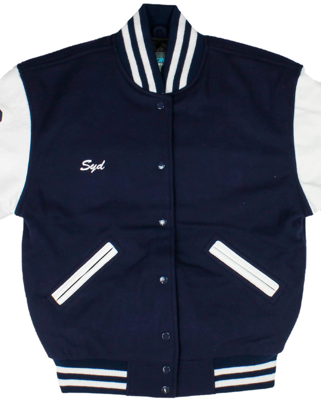 Newport Harbor High School Letterman Jacket, Newport Beach, CA - Front