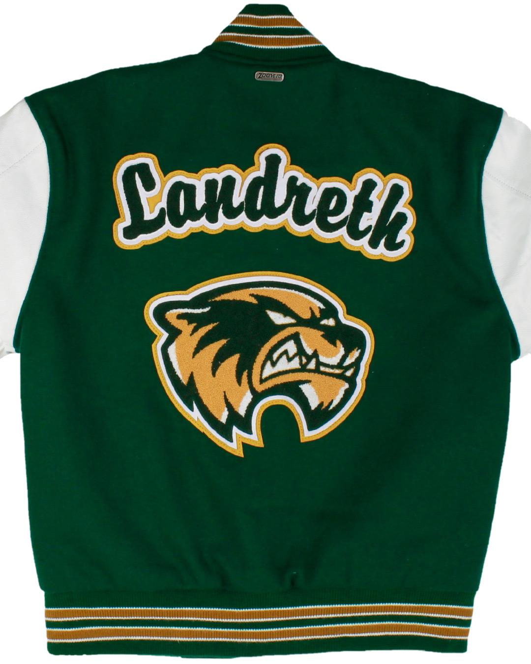 Evergreen High School Letterman Jacket, Seattle, WA - Back