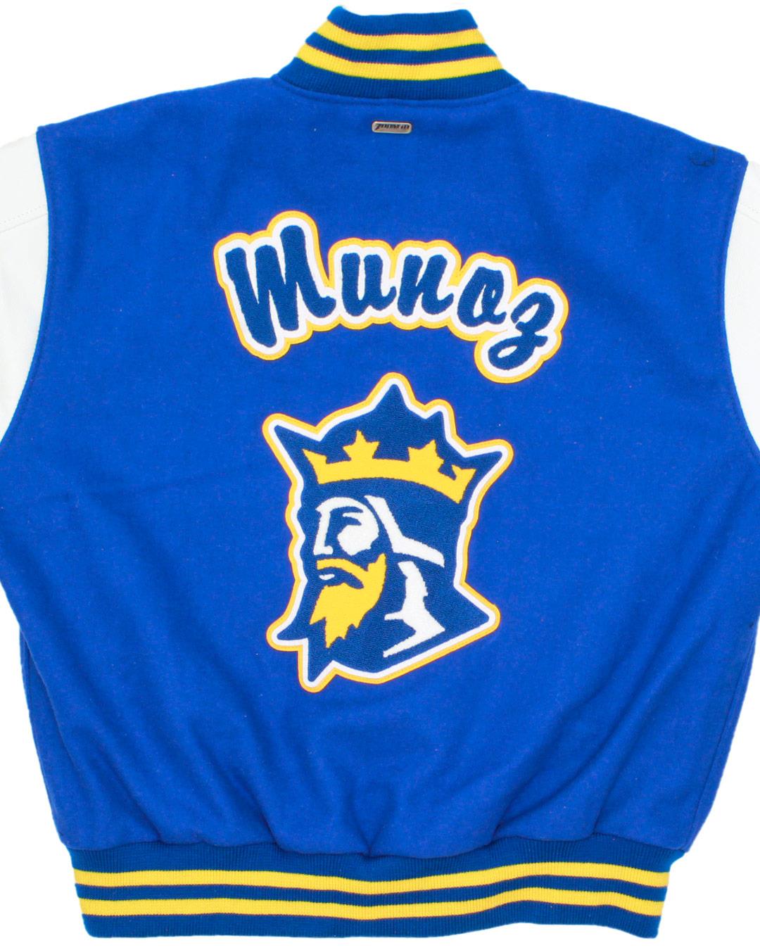 Fountain Valley High School Varsity Jacket, Fountain Valley, CA - Back