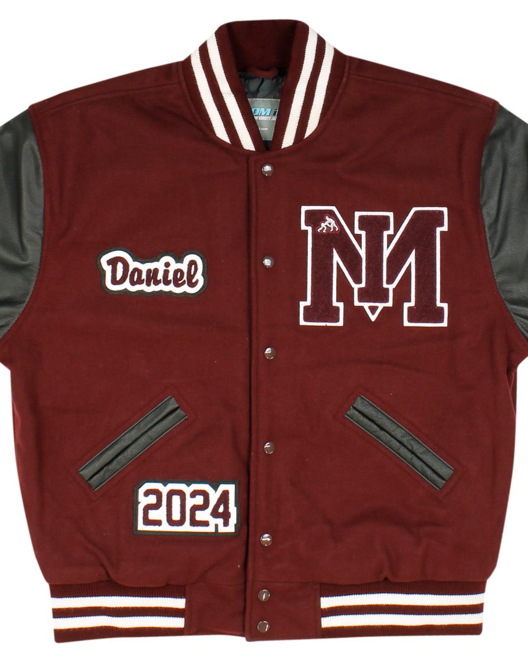 Mercer Island High School Islanders Letterman Jacket, Mercer Island WA - Front