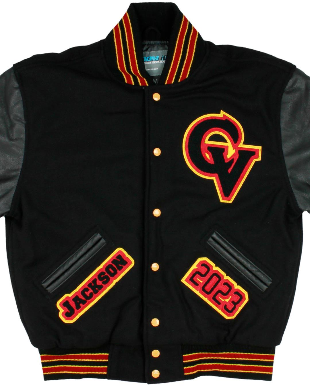 Castle View High School Letter Jacket, Castle Rock CO - Front