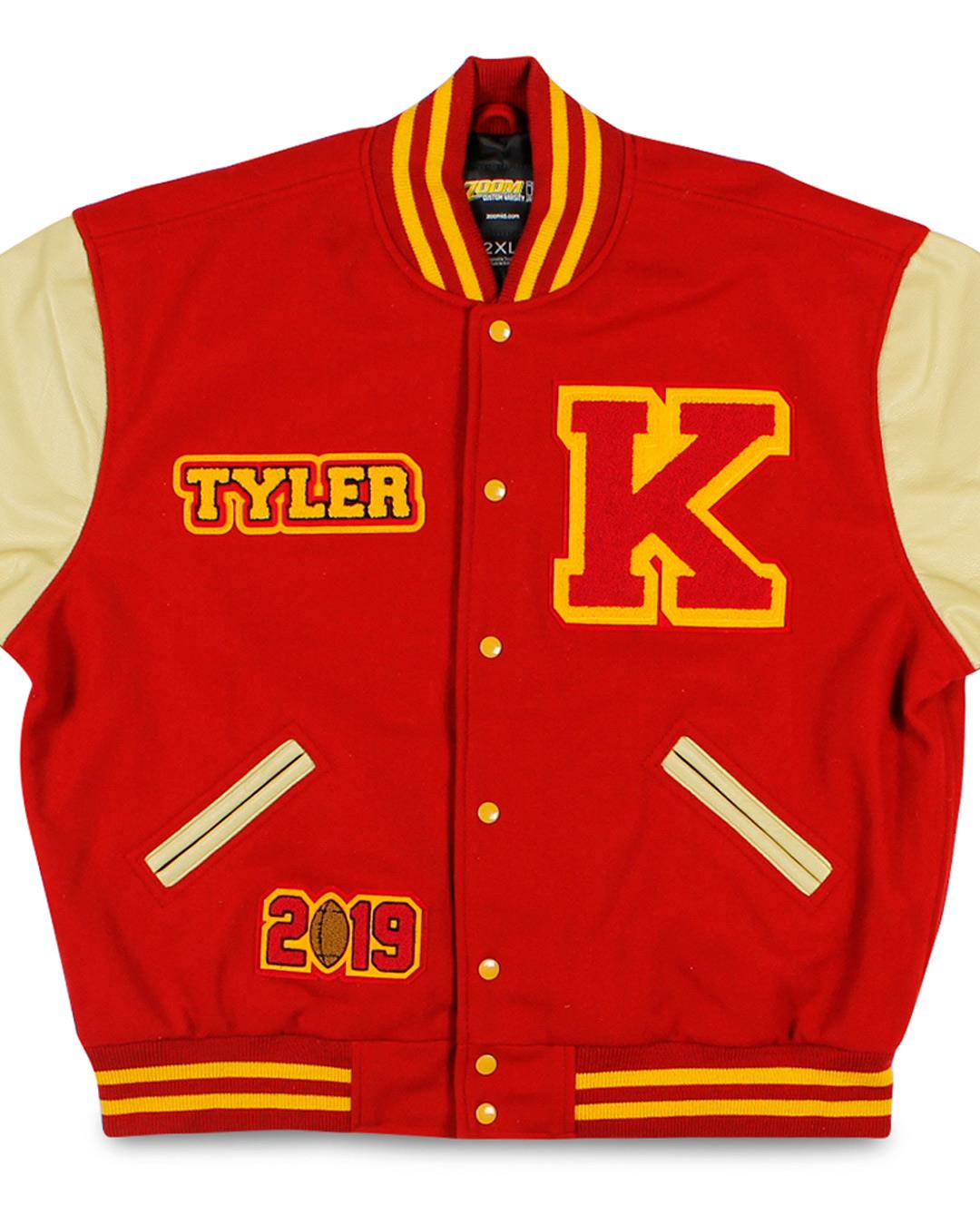 Kamiakin High School Letterman Jacket, Kennewick WA - Front