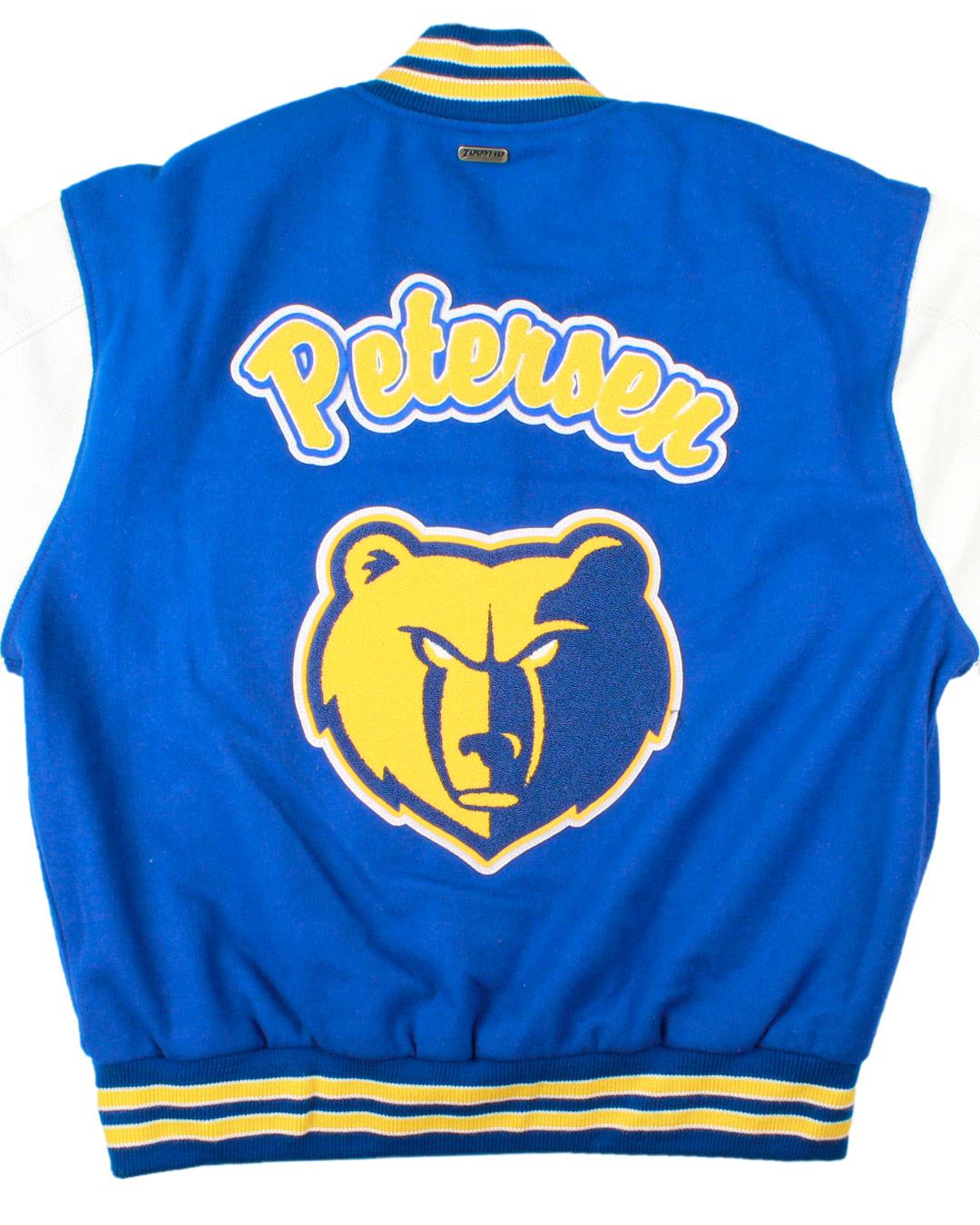 Tahoma High School Lettermen Jacket, Tahoma, WA - Back