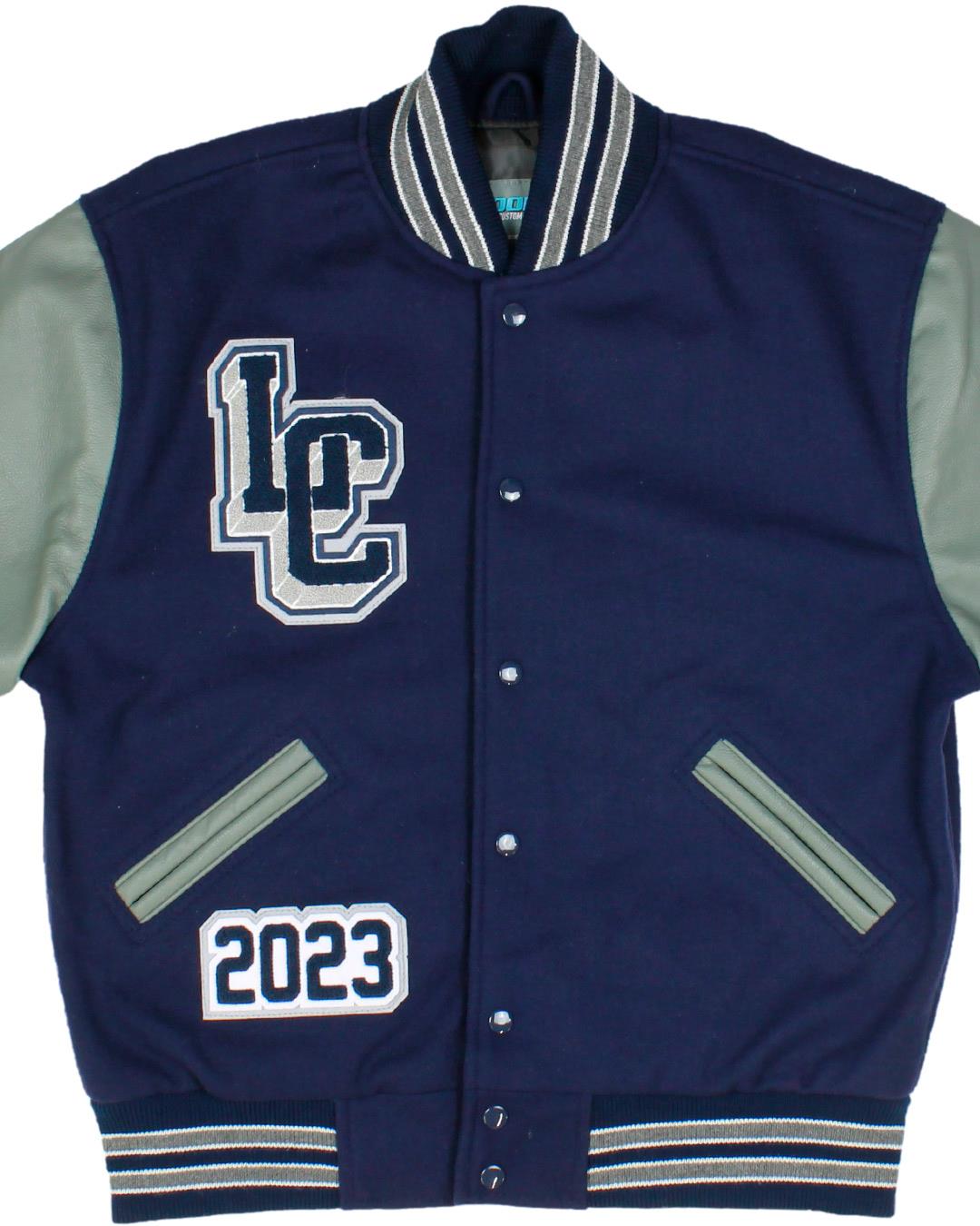 La Cueva High School Letterman Jacket, Albuquerque, NM - Front