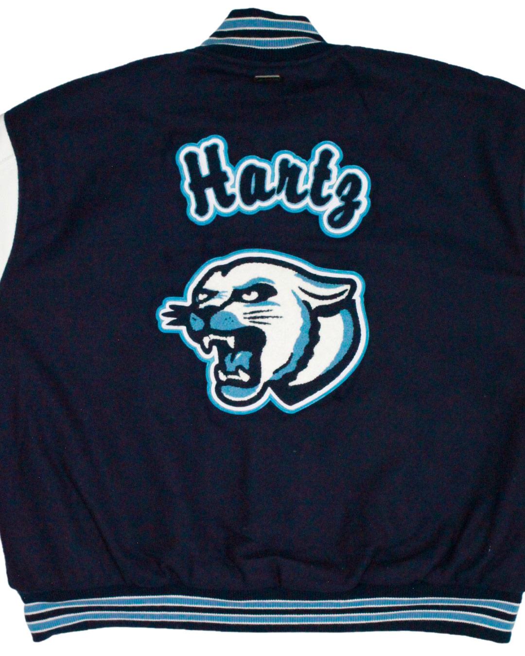 Jenkins High School Cougars Letter Jacket, Chewelah, WA - Back