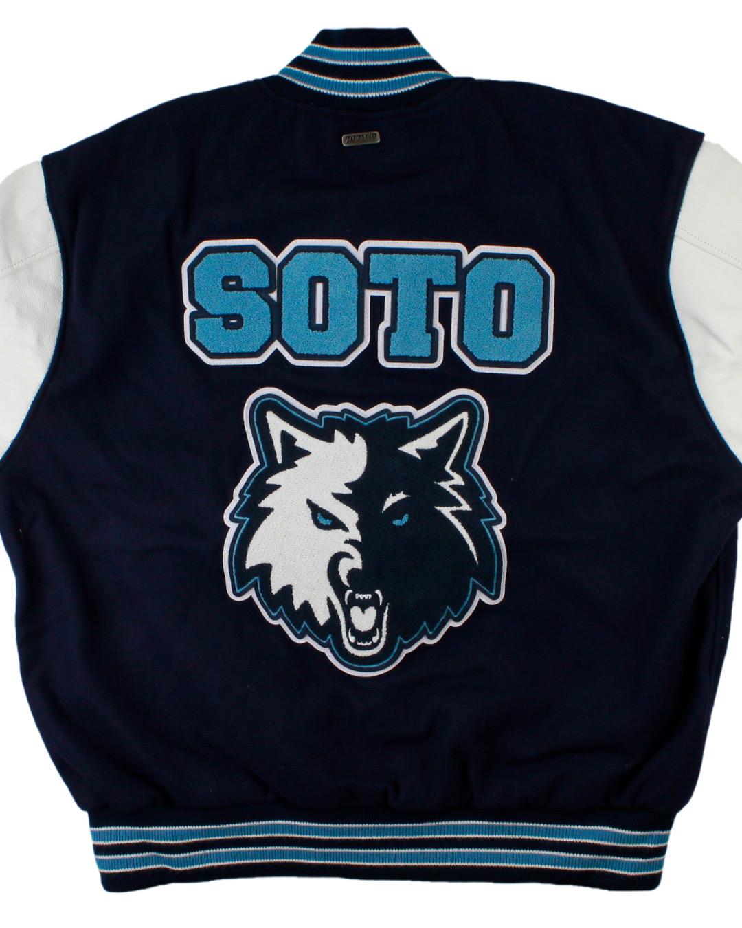 Newsome High School Letter Jacket, Lithia, FL - Back