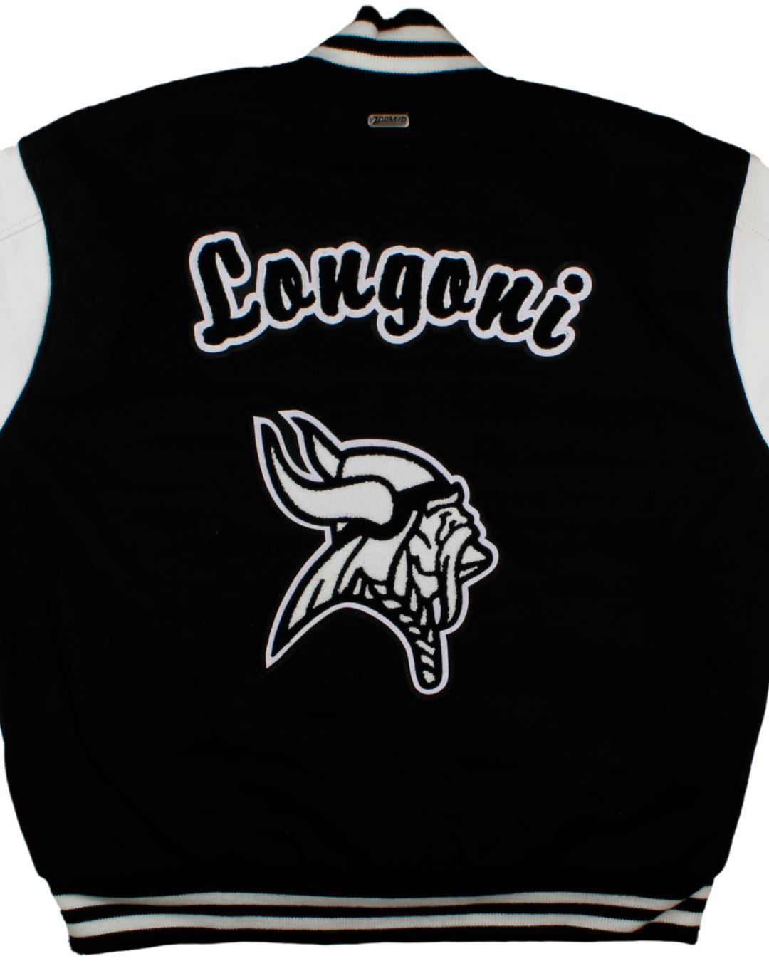 Vale High School Vikings Letter Jacket, Vale, OR  - Back