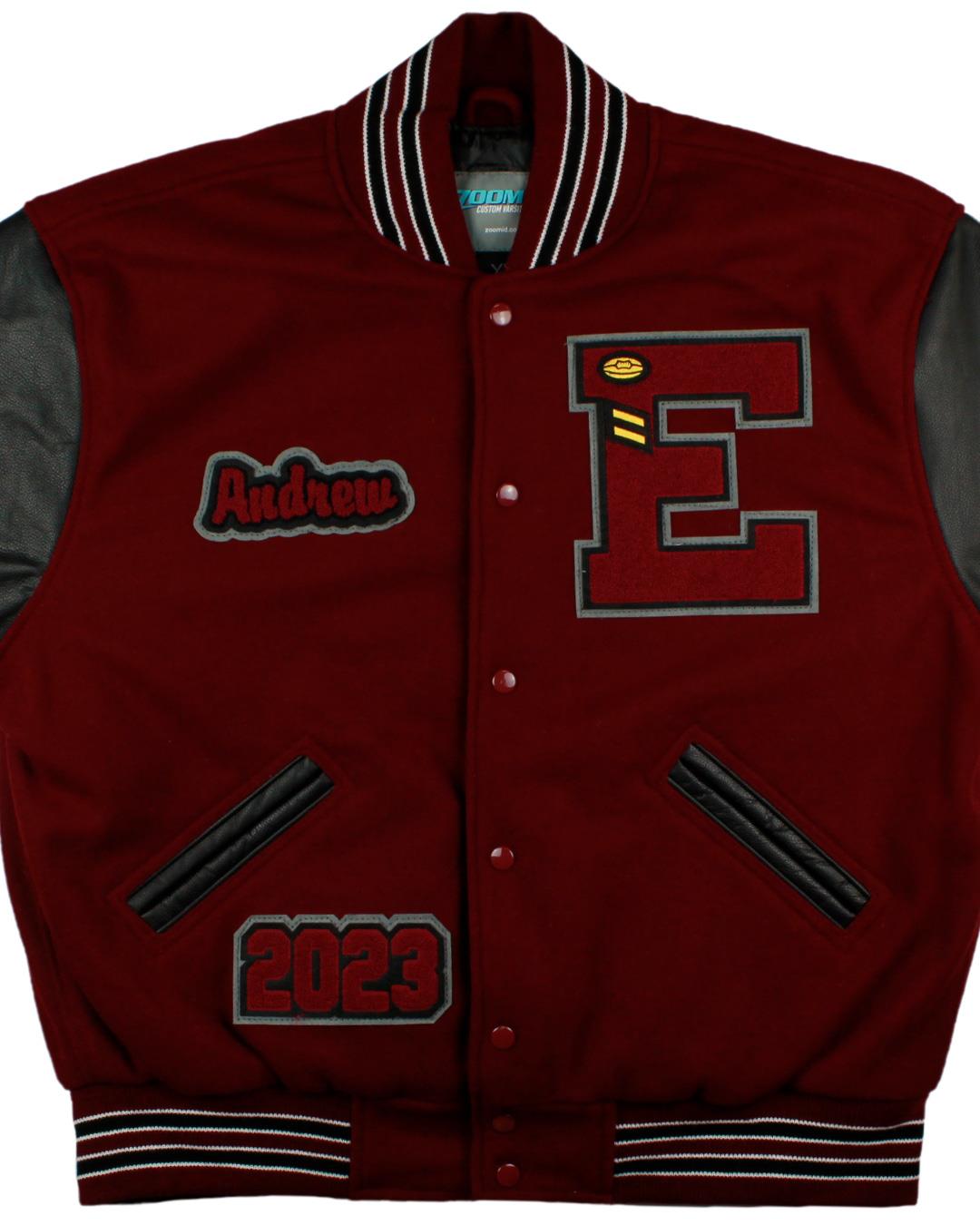Eastlake High School Lettermen Jacket, Sammamish, WA - Front