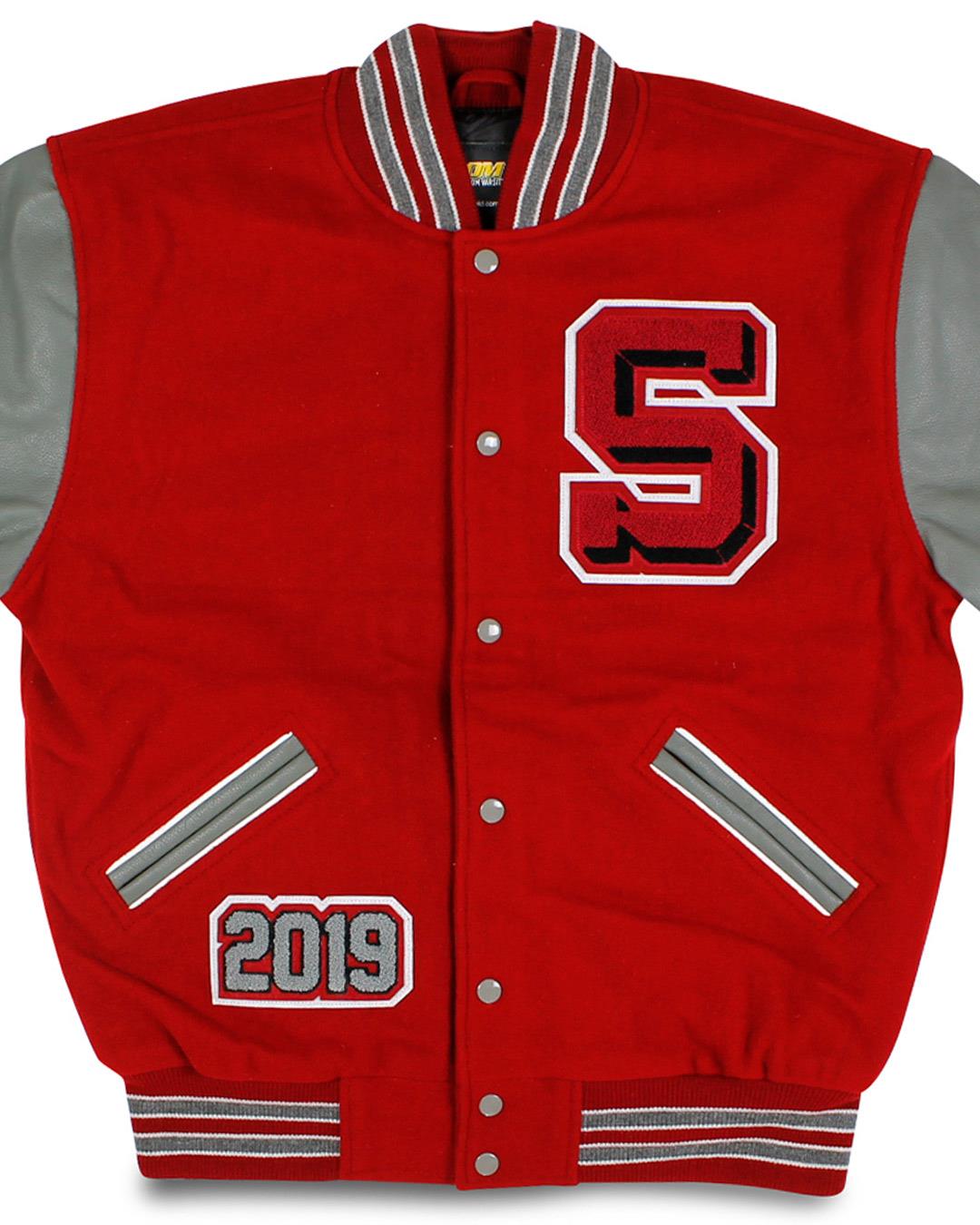 Sandy High School Letterman Jacket, Sandy OR - Front 2