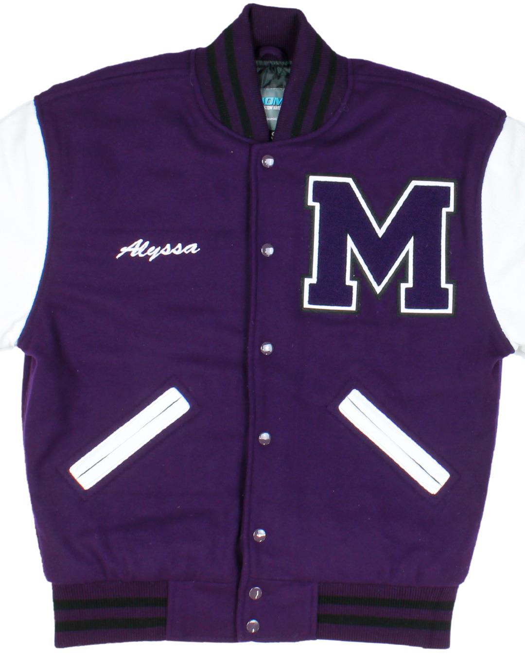 Mission Heights Prep High School Letterman Jacket - Casa Grande AZ - Front