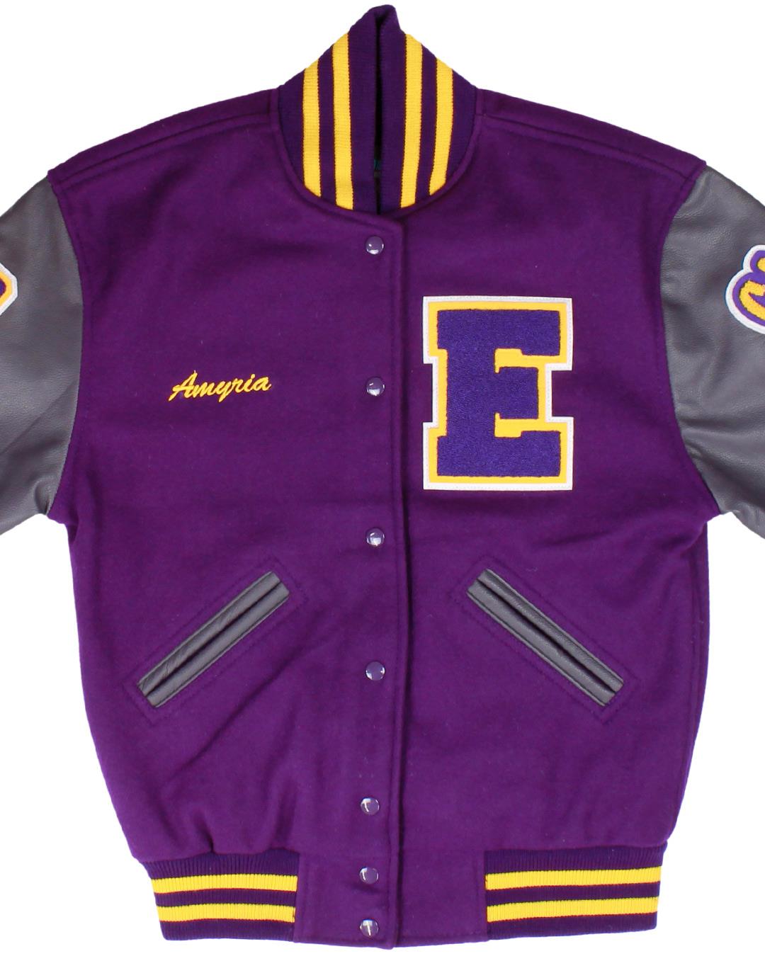 Everman High School Letterman Jacket, Everman TX - Front