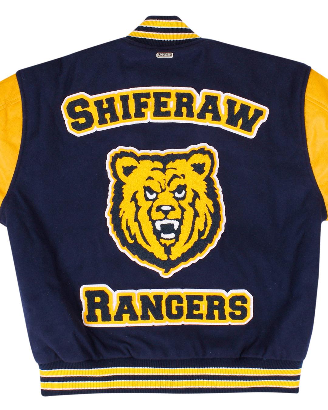 Spencerport High School Letterman Jacket, Spencerport NY - Back